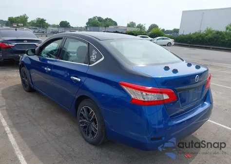 2013 Nissan Sentra Sv из США, поврежденный, VIN 3N1AB7AP8DL657126